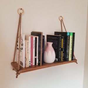 Wooden Hanging Shelf